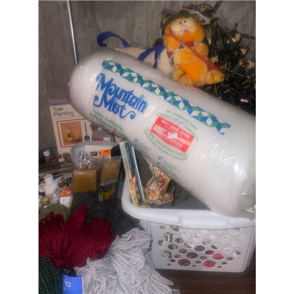 Assortment Of Crafts & Supplies For All Sorts Of Projects