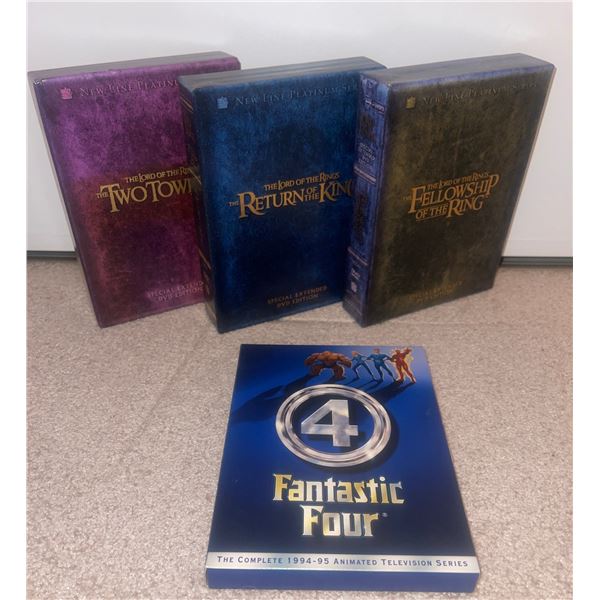 Three Lord of The Rings Series: The Two Towers, The Return of the Kings, & Fellowship of the Ring  P