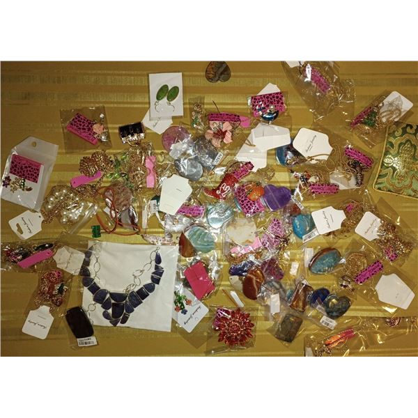 Large Assortment of Fine Jewelry & Costume Jewelry Pieces  Neck Laces, Braceletts,