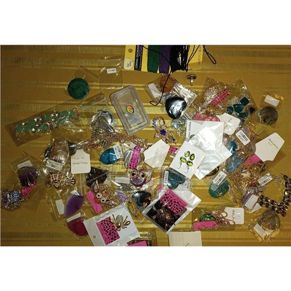 Large Assortment of Fine Jewelry & Costume Jewelry Pieces  Neck Laces, Braceletts,