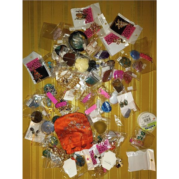 Large Assortment of Fine Jewelry & Costume Jewelry Pieces  Neck Laces, Braceletts,