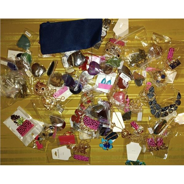 Large Assortment of Fine Jewelry & Costume Jewelry Pieces  Neck Laces, Braceletts,