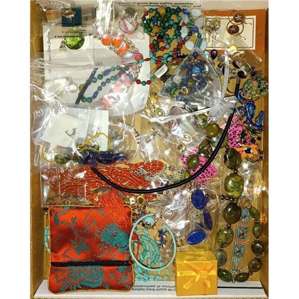 Large Assortment of Fine Jewelry & Costume Jewelry Pieces  Neck Laces, Braceletts,