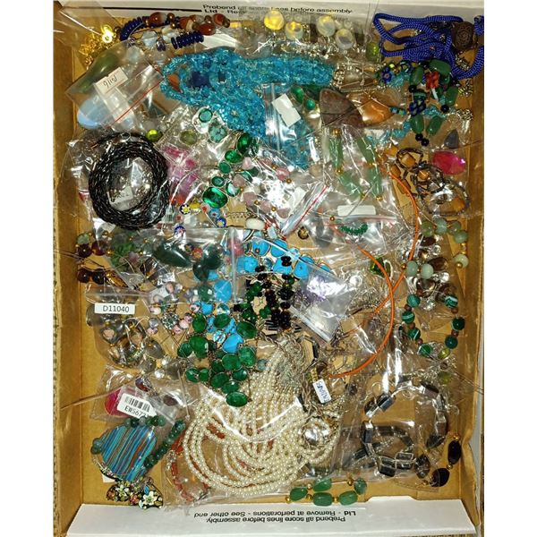 Large Assortment of Fine Jewelry & Costume Jewelry Pieces  Neck Laces, Braceletts,