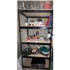 Image 1 : Heavy Duty Storage Shelf  Shelving for Basement Or Garage 40"w x 24"d x 77" tall  Items not Included
