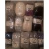 Image 1 : Box Of Bulky Custom Woolen Mills Ltd Packages of Canadian Made Wool  Multiple Colors  See Pictures F