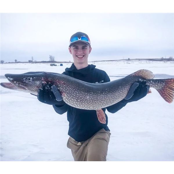 Ice Fishing and Pike Spearing Trip for 2 - Cold Water Outfitters
