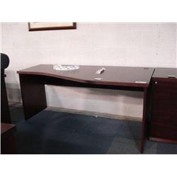 Mahogany Computer  Executive Desk