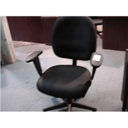 Black Cloth Ergolea Tilter Chair