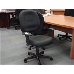 Black Cloth Ergolea Tilter Chair