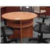 Image 1 : Oak Round Conference Table