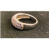 Image 2 : 14K LADIES RING SET WITH SAPPHIRES (6.7G)