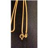Image 2 : 18K CHAIN (22") AND 18K CHAIN (15.5") 24G TOTAL