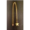 Image 1 : 14K CHAIN (20") WITH 14K PENDANT SET WITH DIAMOND (0.22CT, 4.6G)