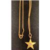 Image 4 : 14K CHAIN (20") WITH 14K PENDANT SET WITH DIAMOND (0.22CT, 4.6G)