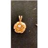 Image 2 : THREE 10K+ PENDANTS (ONE SET WITH DIAMOND 0.1CT) 4.2G TOTAL