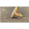 Image 2 : 10K LADIES RING SET WITH BLACK STONE (2.8G)