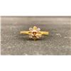 Image 1 : 18K LADIES RING SET WITH DIAMONDS
