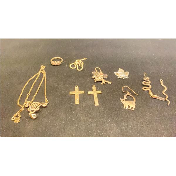 MISC JEWELRY 27.5G SILVER
