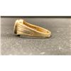 Image 2 : 10K MENS RING SET WITH SAPPHIRE (7.6G)