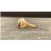Image 2 : 10K MENS RING SET WITH PALE BLUE STONE (7G)