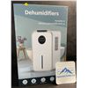 Image 1 : 1 Large Household Dehumidifier (85oz Capacity) w/ LCD Display & 7-Colored Night Light - Brand New!