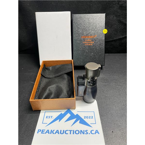 1 Torch Lighter/Triple Jet Flame Refillable Butane Lighter - New