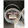Image 3 : 2 Tubs of Calpalmy Form Clay; Moldable Cosplay Foam Clay (Black) - 300G Each - New