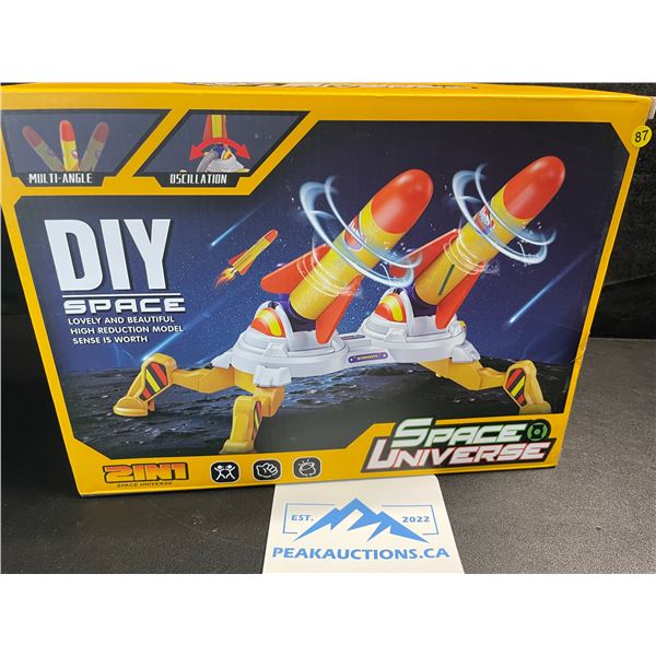 1 DIY Space Universe Sky Rocket Shooting Toy Set - New