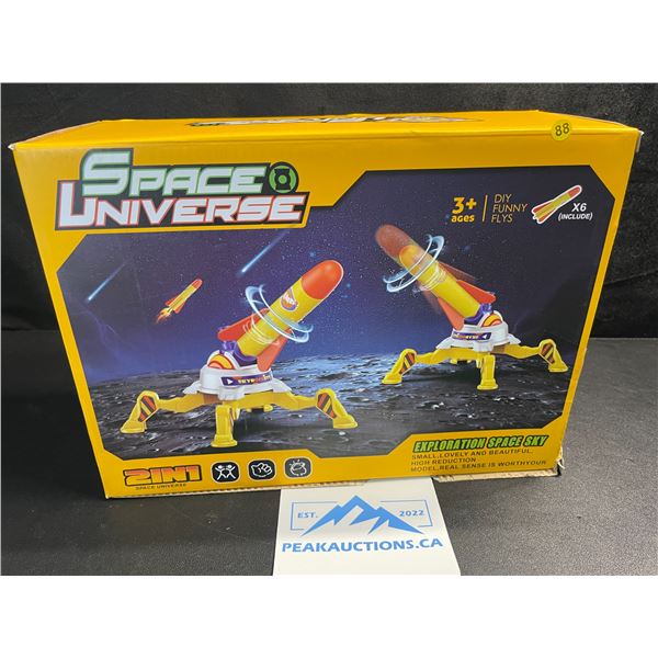 1 DIY Space Universe Sky Rocket Shooting Toy Set - New