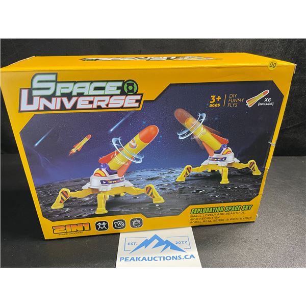 1 DIY Space Universe Sky Rocket Shooting Toy Set - New