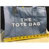 Image 2 : 1 Canvas 'The Tote Bag' Handbag Travel Bag/Purse - Blue - 12.6" x 10.2" x 5.9" Size - Brand New