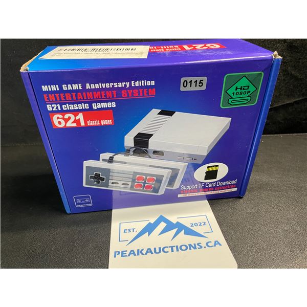 1 Mini-Game Anniversary Entertainment Gaming System - 621 Retro/Classic Games Built-In! - New