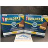Image 1 : 2 Boxes of CLIF Builders Protein Bars - Chocolate Chip Cookie Dough (6 x 68G Bars Each) - New