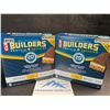 Image 1 : 2 Boxes of CLIF Builders Protein Bars - Chocolate Chip Cookie Dough (6 x 68G Bars Each) - New