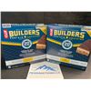 Image 1 : 2 Boxes of CLIF Builders Protein Bars - Chocolate Chip Cookie Dough (6 x 68G Bars Each) - New