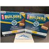Image 1 : 2 Boxes of CLIF Builders Protein Bars - Chocolate Chip Cookie Dough (6 x 68G Bars Each) - New