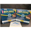 Image 1 : 2 Boxes of CLIF Builders Protein Bars - Chocolate Chip Cookie Dough (6 x 68G Bars Each) - New