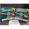 Image 1 : 2 Boxes of CLIF Builders Protein Bars - Chocolate Chip Cookie Dough (6 x 68G Bars Each) - New