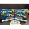 Image 1 : 2 Boxes of CLIF Builders Protein Bars - Chocolate Chip Cookie Dough (6 x 68G Bars Each) - New