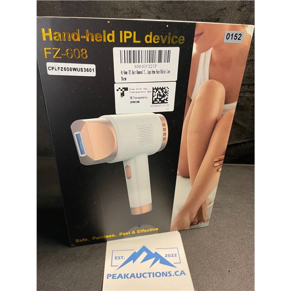 1 Handheld IPL At-Home Permanent Laser Hair Removal Device - Safe/Painless/Effective - New