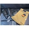 Image 1 : 1 Pair of Men's Motorcycle Riding Pants - Khaki - Size L/32 - New w/ Tags