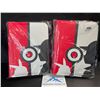 Image 1 : 2 Leather Premium Pokemon Card Storage Binders - Ash/Pikachu Design - Holds 400 Cards - New