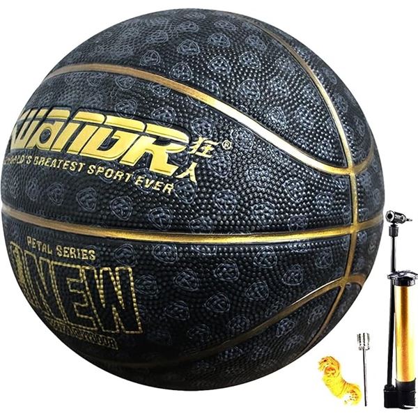 1 Basketball with Pump (Size 7) - New