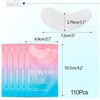Image 6 : 2 Multi-Packs of Hydrogel Under Eye Gel Patches for Eyelash Extensions - 110 Pairs Per Pack - New