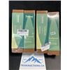 Image 1 : 2 Double-Packs of Himalaya Botanique Toothpastes - Natural Fluoride-Free; 2 Per Pack (150g) - New