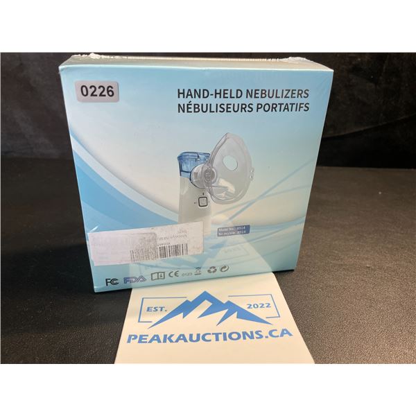 1 Hand-Held Portable Nebulizer/Breathing Aid Nebulizer Device for Asthmatics - New Sealed