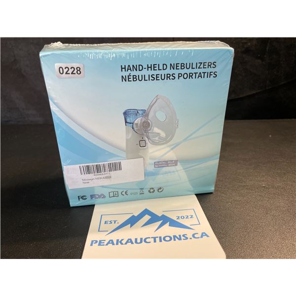 1 Hand-Held Portable Nebulizer/Breathing Aid Nebulizer Device for Asthmatics - New Sealed