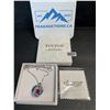 Image 2 : 1 Tree of Life Necklace for Women - 925 Sterling Silver w/ Crystal Birthstone Pendant - Brand New!