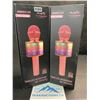 Image 1 : 2 Handheld Wireless Microphones/Karaoke Microphones (Model: WS-858L) - Brand New!